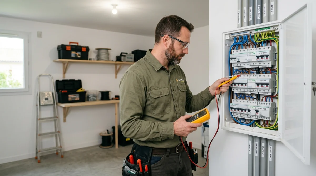 Diagnostic électrique obligatoire avant travaux