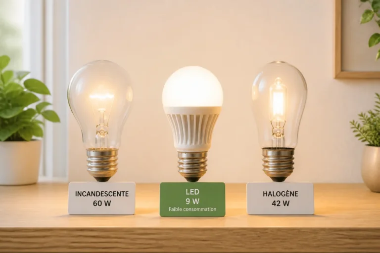 Combien consomme une ampoule selon sa puissance